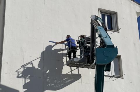 Service DSU : lancement des fresques urbaines