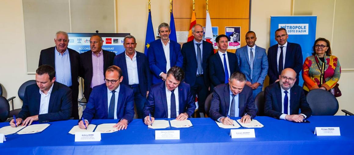 Signature convention de partenariat avec le CHU de Nice